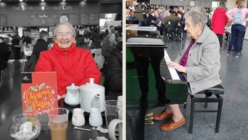 North Shields care home Residents visit the Sage